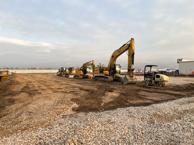 North Building Footings