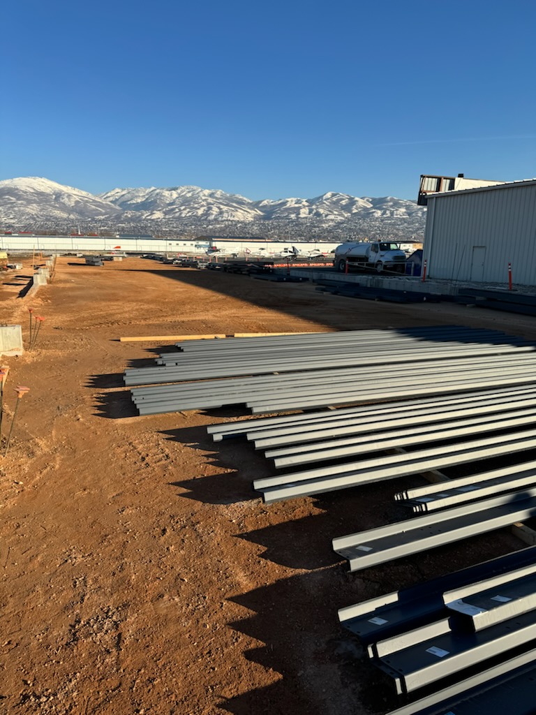 South Hangar Floor Leveled