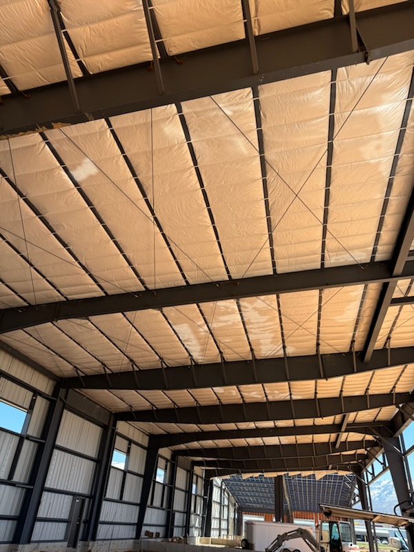 North Hangar Ceiling Insulation