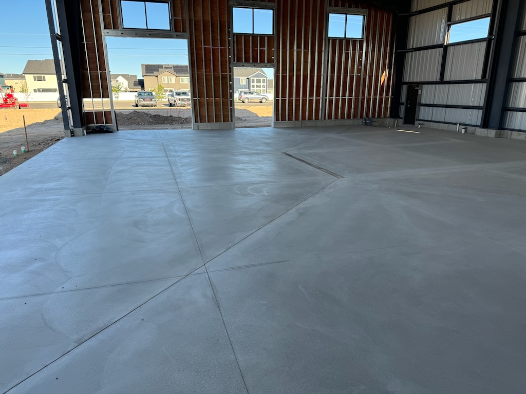 North Hangar Concrete Complete