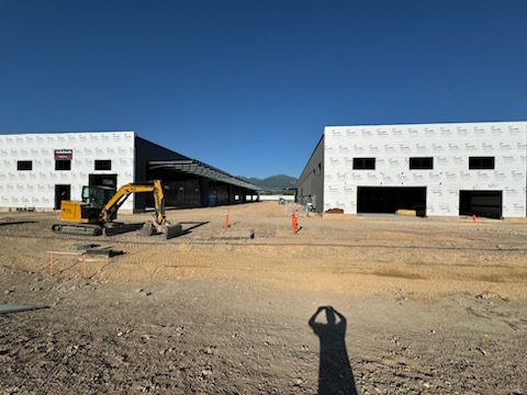 Both Hangars Ready for Brick Work