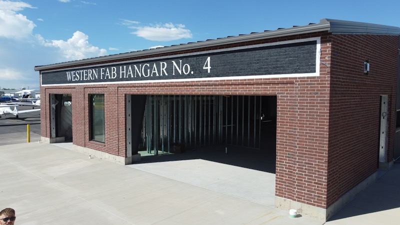 Hangar 4 Signage Completed